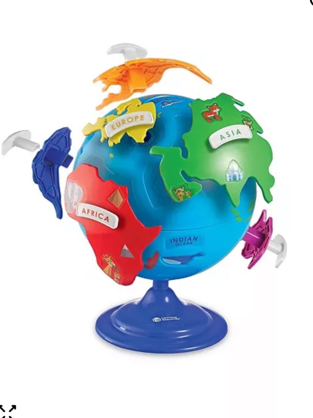 ❤️ Learning Resources Learning Essentials - Puzzle Globe - Picture 4 of 15